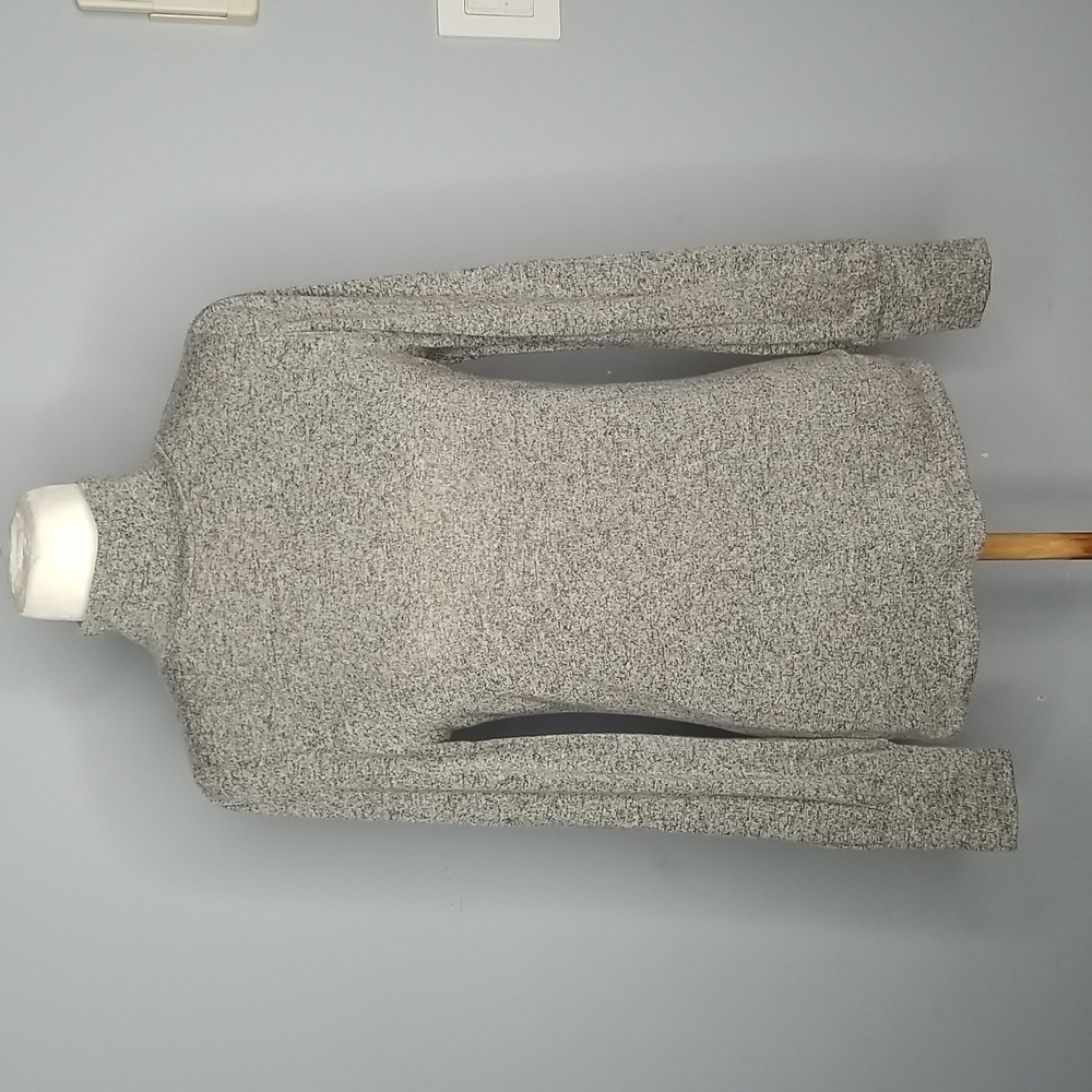J. Crew Long-Sleeve Turtleneck Gray Women's Blouse Size S